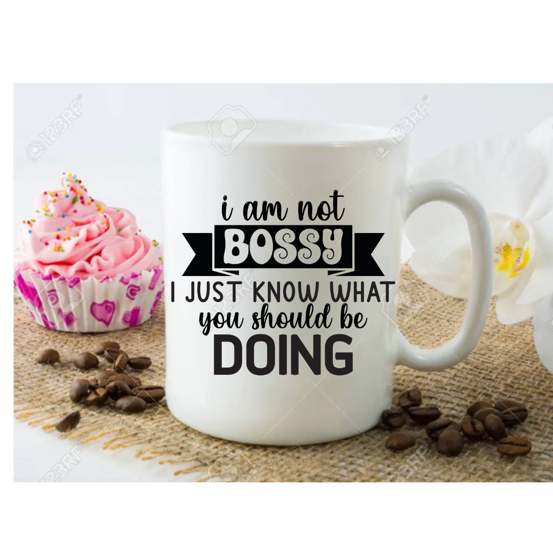 I Am Not The Boss I Just Know What I Am Doing Mug