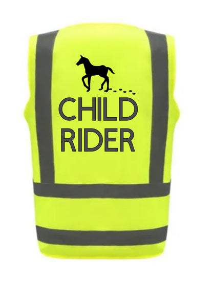 Hi Vis Child Rider Vest